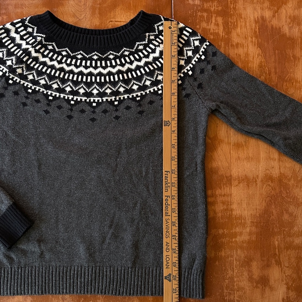GAP Fair Isle Sweater XS - Picture 6 of 10